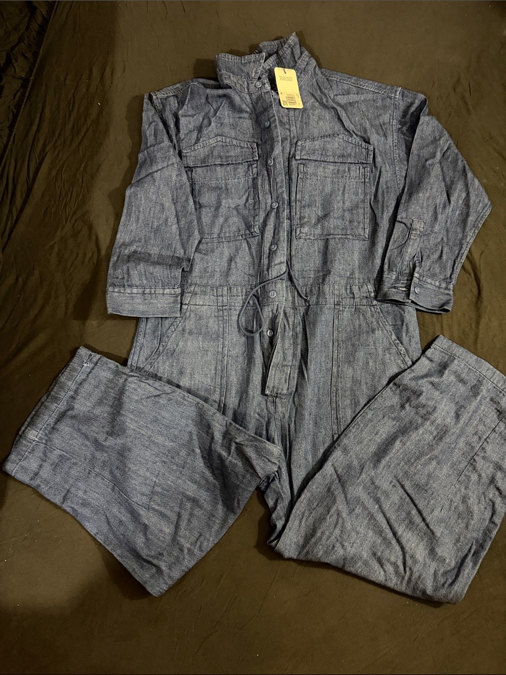 Levi’s new with tags  Denim Utility wide leg Jumpsuit Coverall -